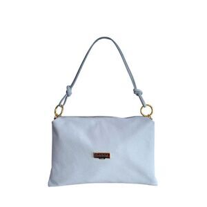 Baldinini Trend Blue Leather Women Women's Bag